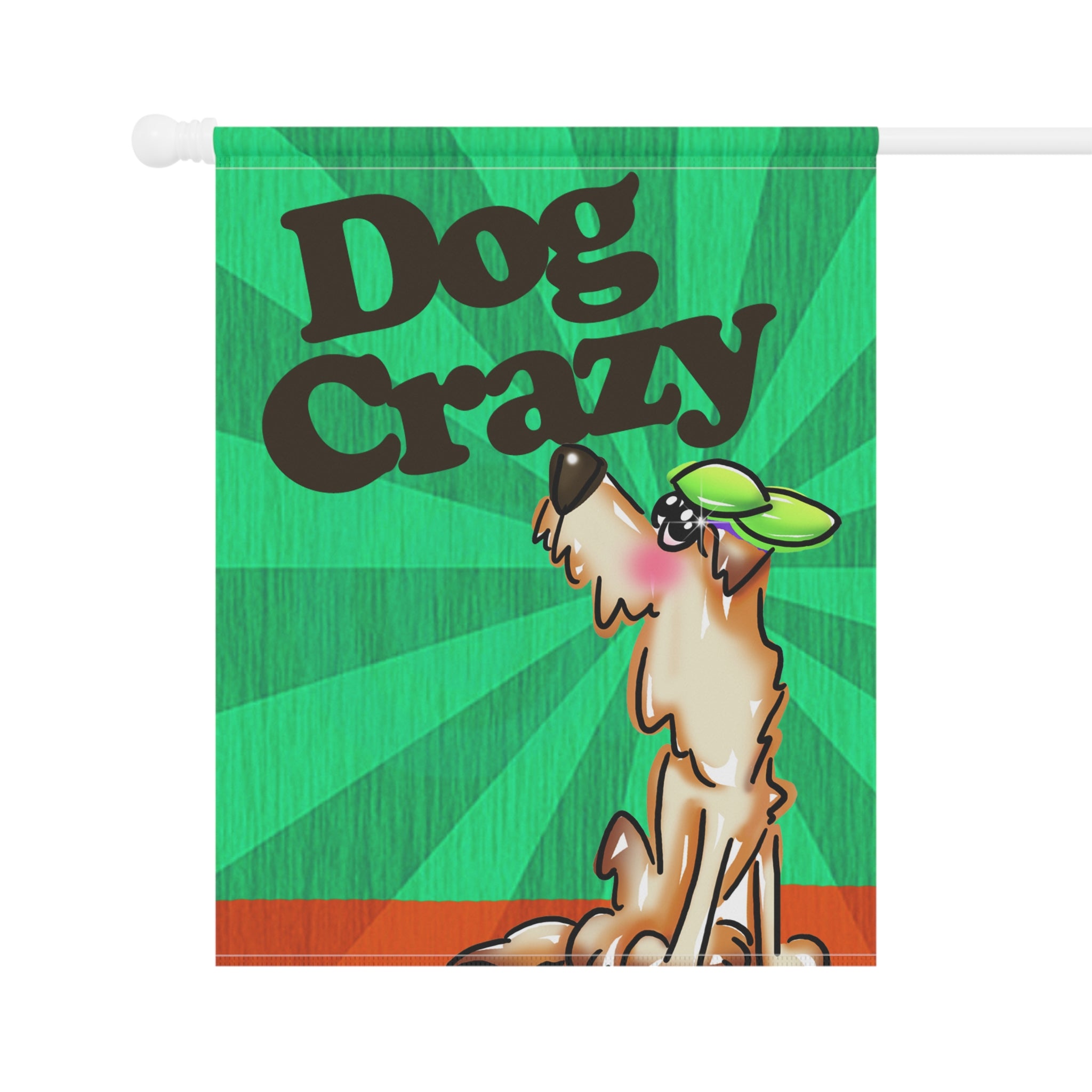 Dog Crazy Garden and House Banner