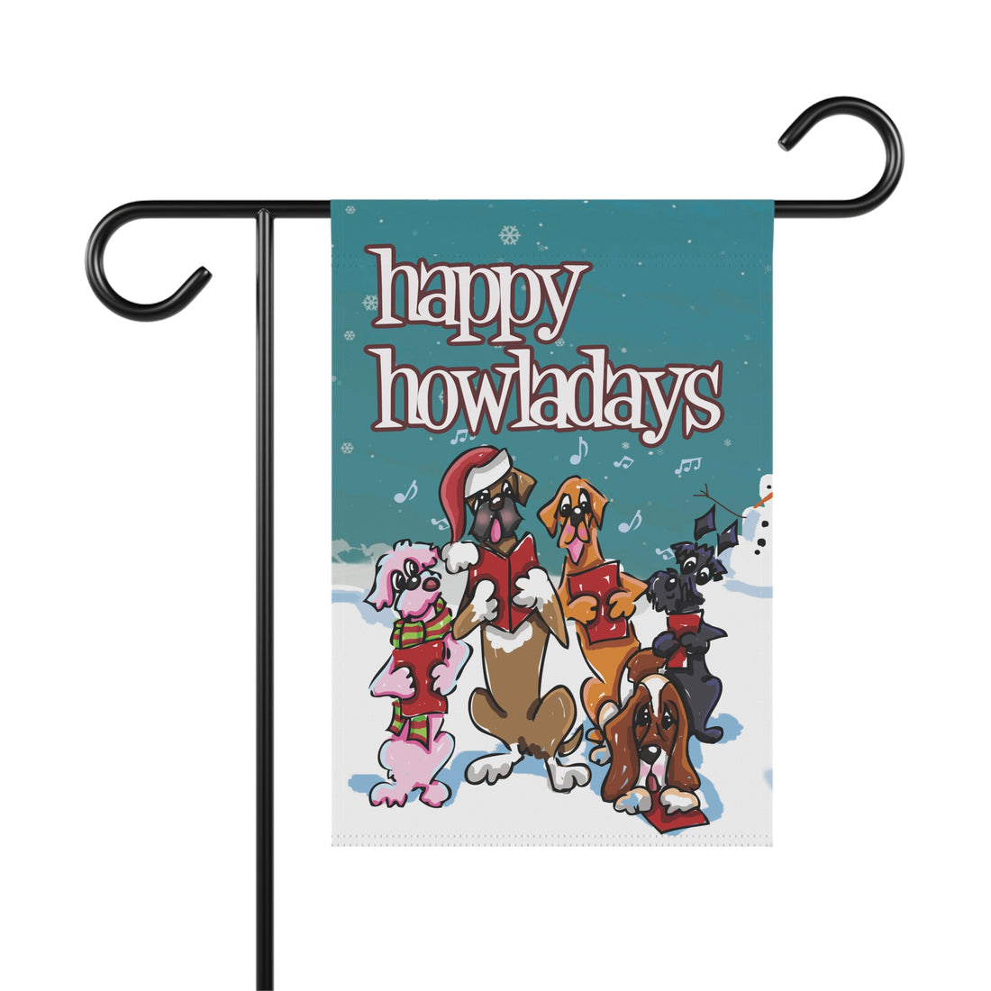 Happy Howladays Pet Lover Garden &amp; House Banner