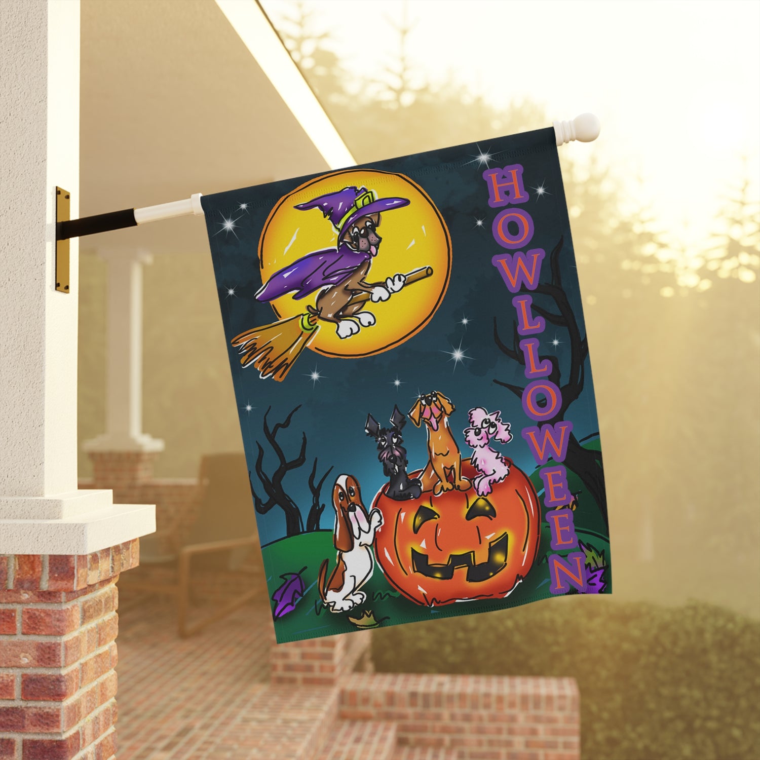 Howlloween Garden &amp; House Banner