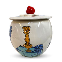 Boxer’s Delight - Custom Hand-Painted Ceramic Dog Treat Jar