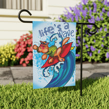 Life's A Wave Garden & House Banner