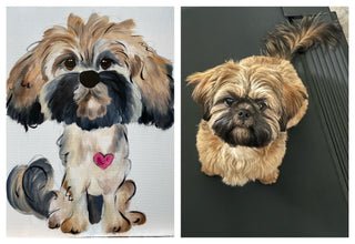 24X20 Commission (One Pet) Painting