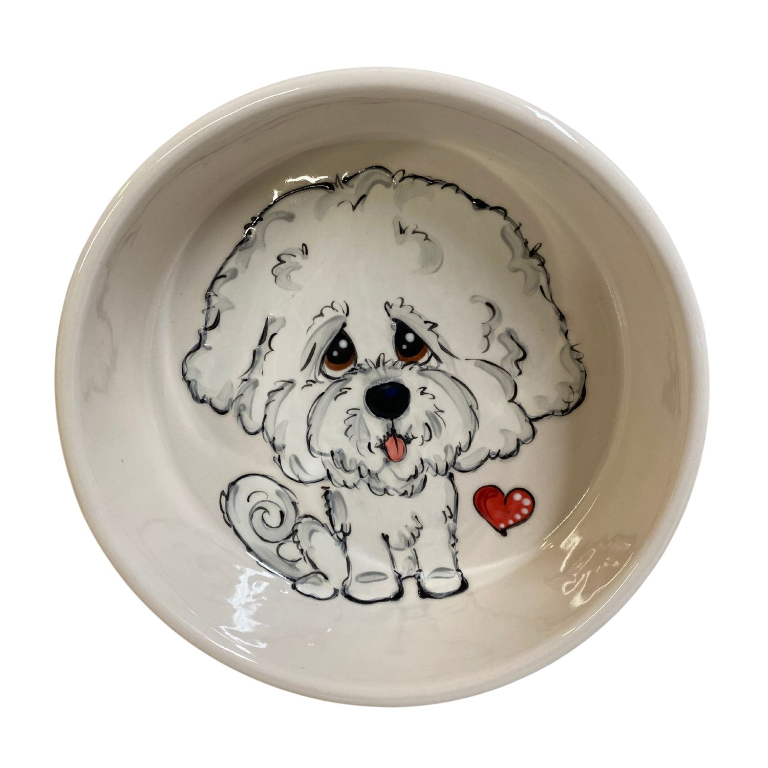 Bichon Frise Bliss Bowl Set