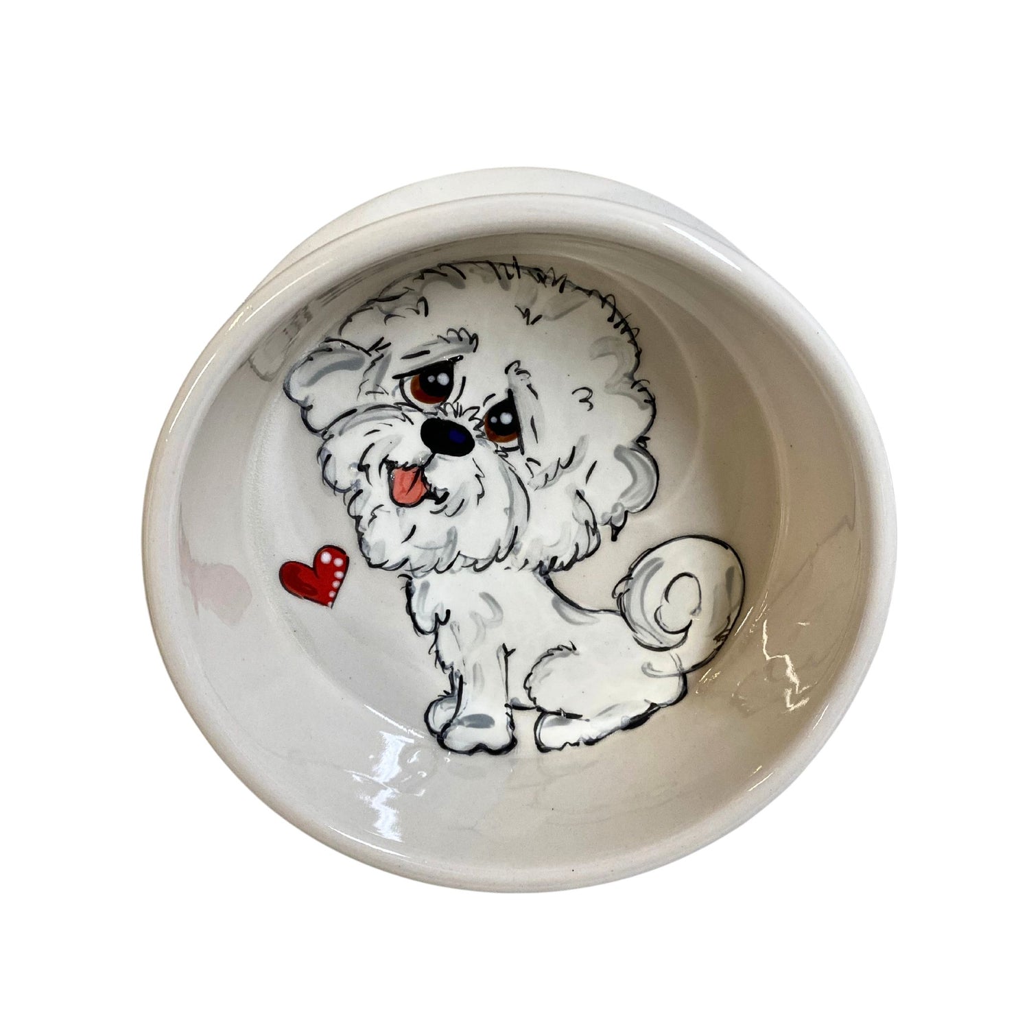 Bichon Frise Bliss Bowl Set