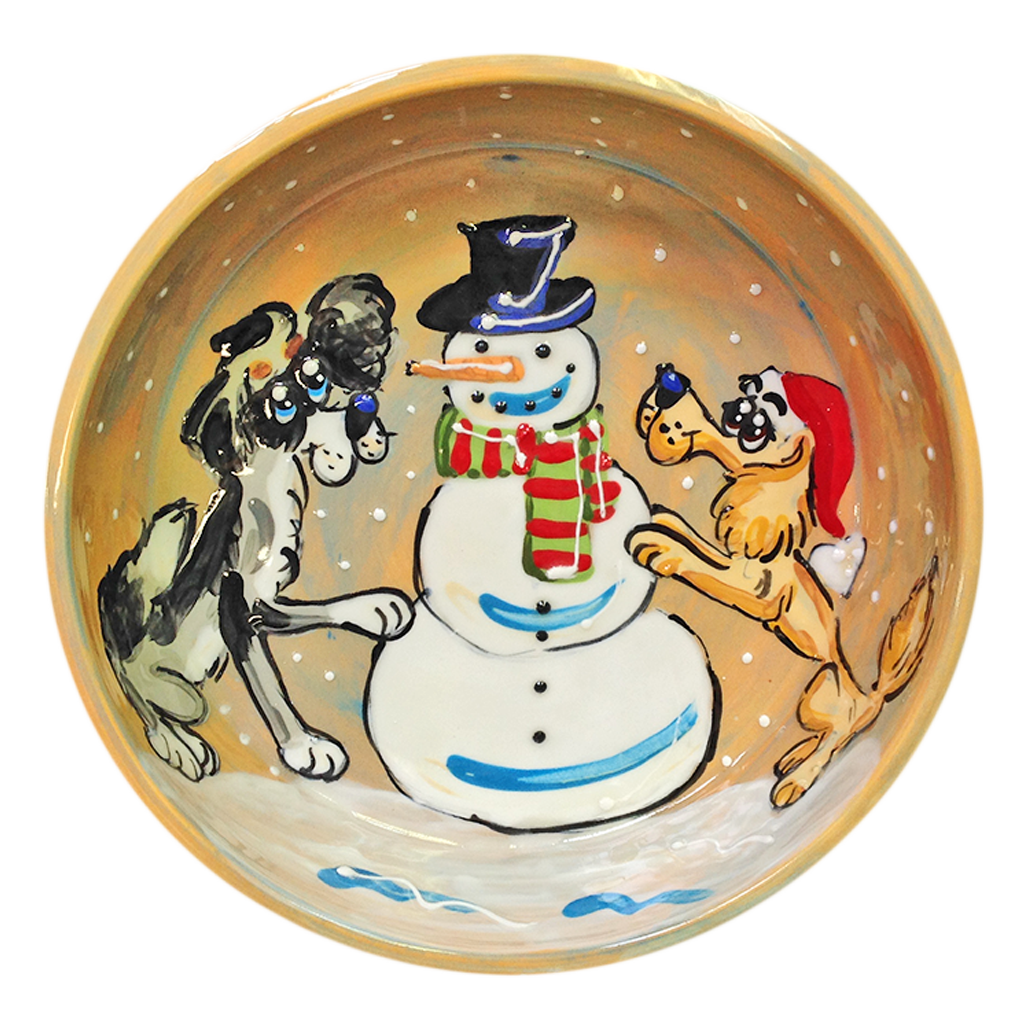 Holiday Dog Bowl