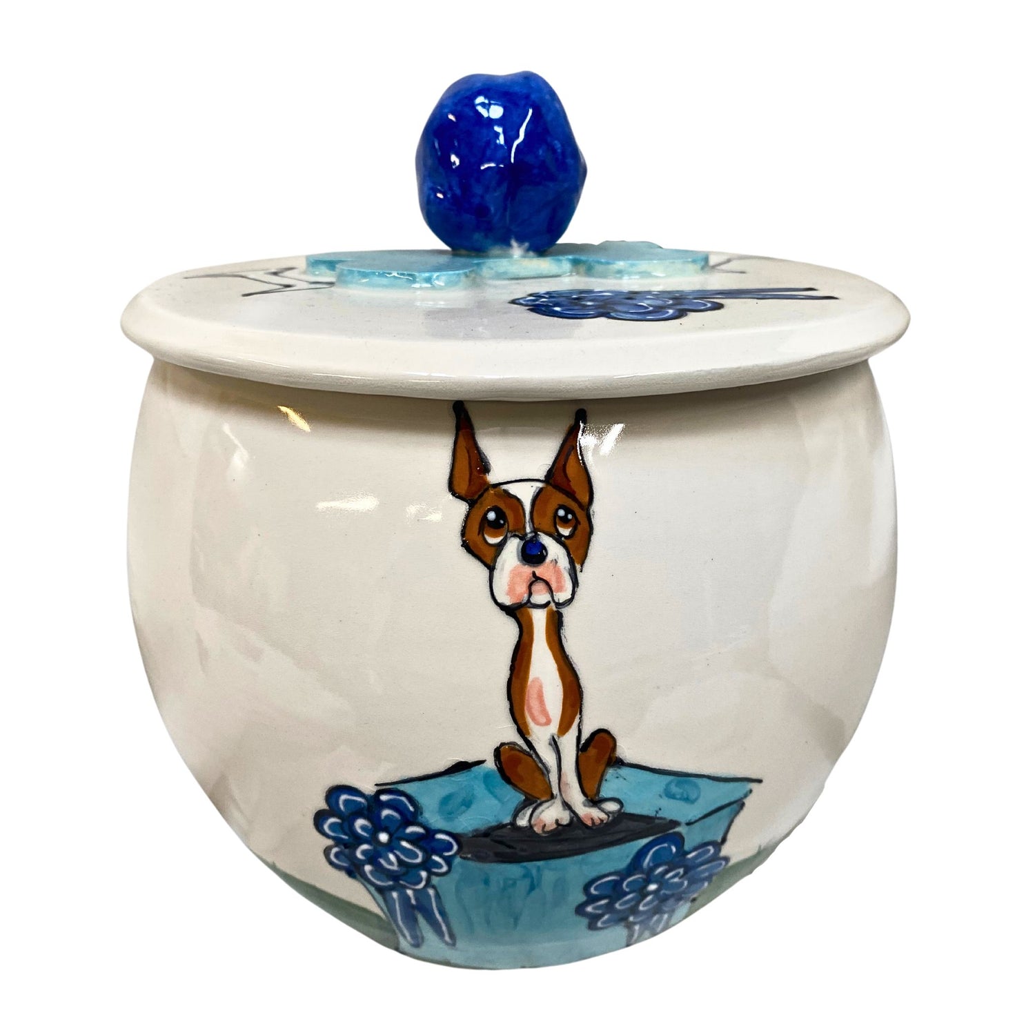 Leaping Pup Victory Vault Treat Jar