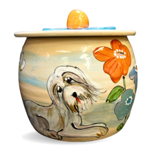 Bearded Collie Treat Jar