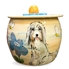 Bearded Collie Treat Jar
