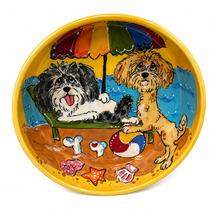 Golden Doodles at the beach