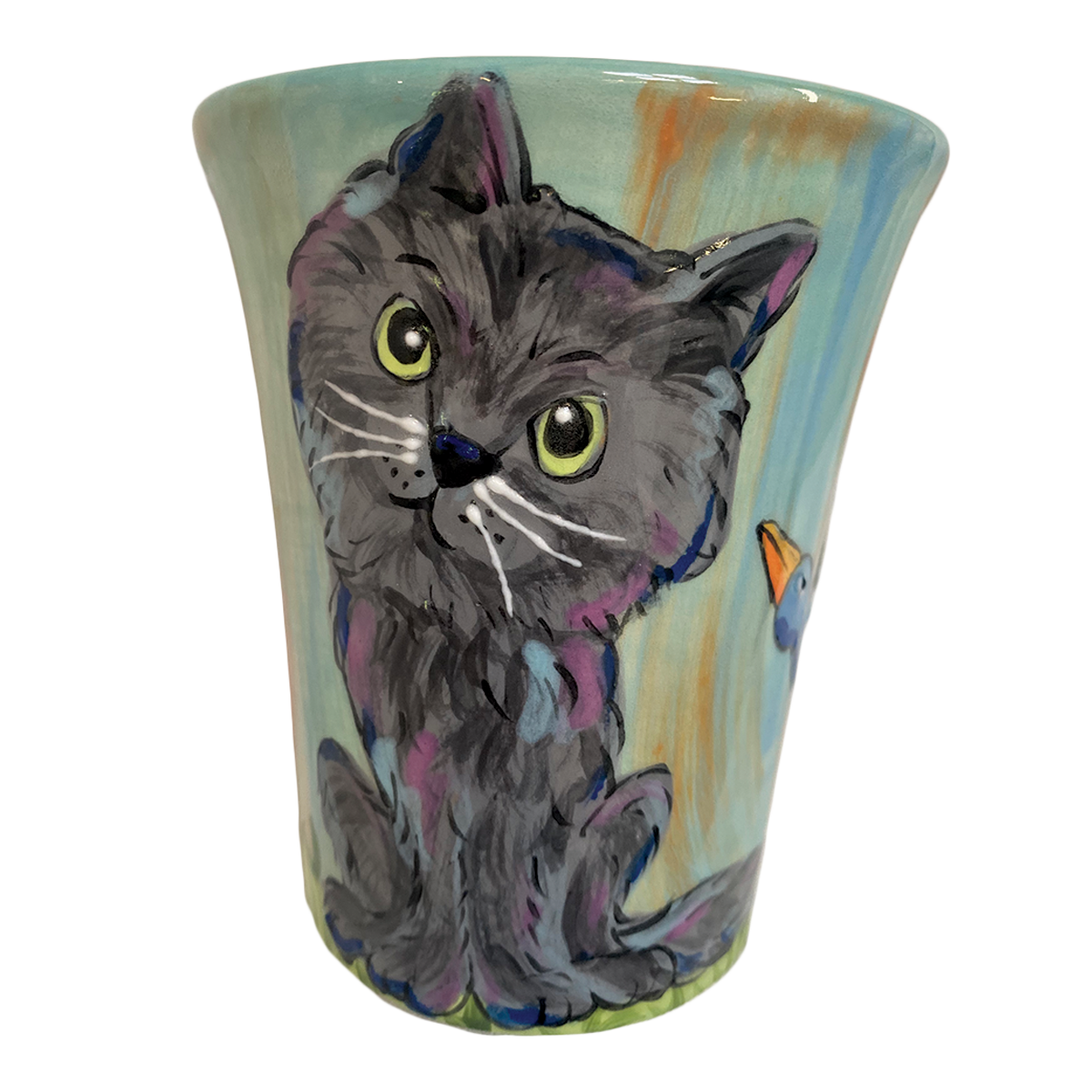 Grey Cat Mug