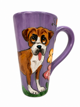 Boxer Dog Tall Latte Coffee Mug