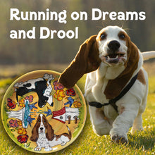 Basset Hound serving bowl