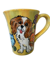 King Charles Cavalier Coffee Mug Tri and Blenheim