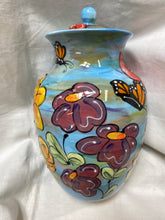 Monarch butterflies and flowers