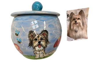 Traditional Round Pet Treat Jar Order Form