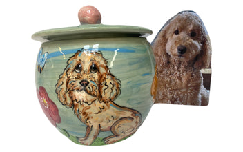 Traditional Round Pet Treat Jar Order Form