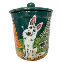 Siberian Husky Treat Jar