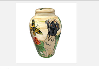 Mastiff Dog Urn