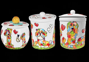 Golden Doodle Cookie Jar