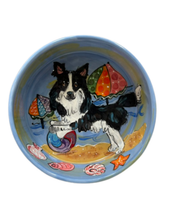 Border Collie Bowl at the beach