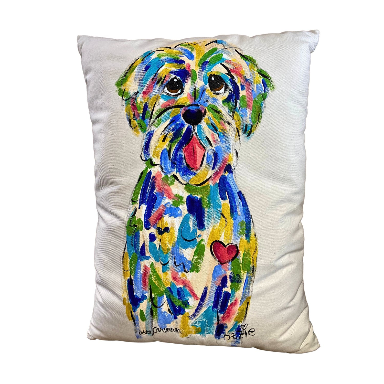 Labradoodle Decorative Pillow