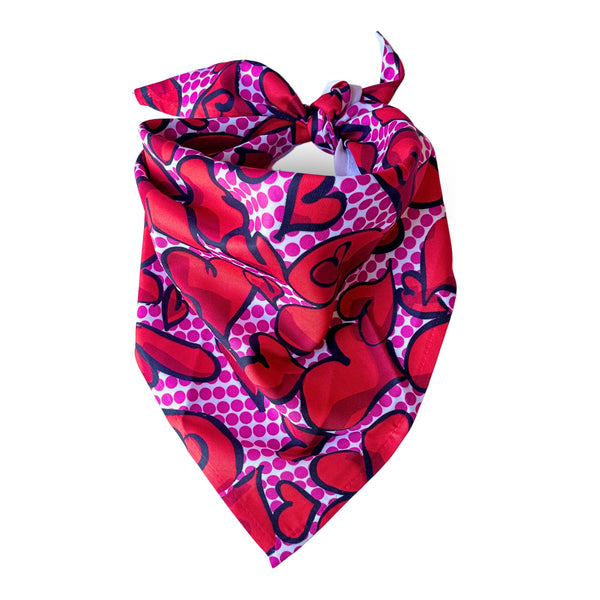 Ruby's Love Pet Bandana | Gotcha Dawgz™ – Faux Paw Productions