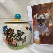 Traditional Round Pet Treat Jar Order Form