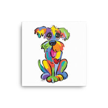 Goofy Dog Canvas