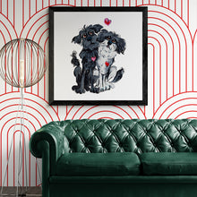 Puppy Love Painting by Debby Carman