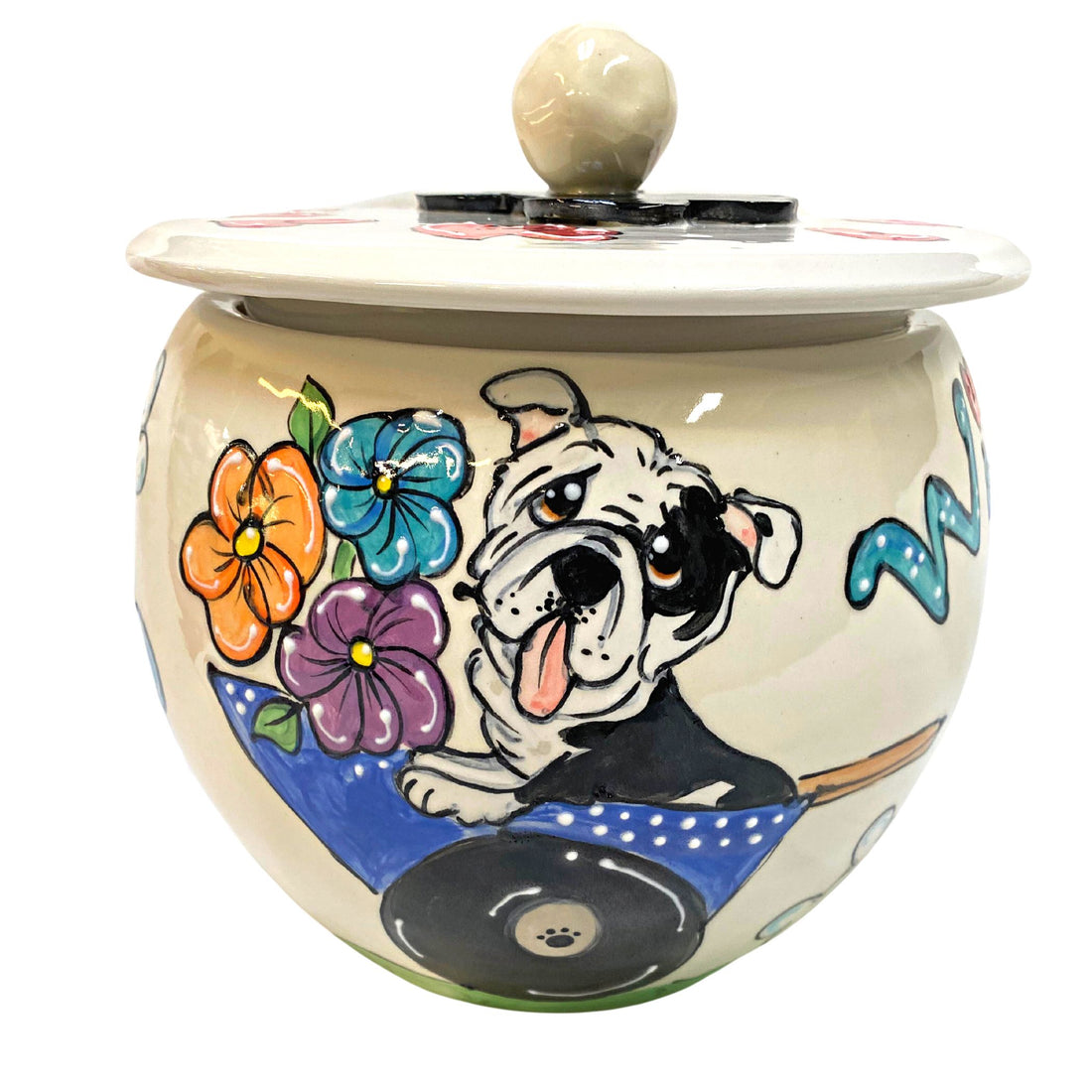 English Bulldog Treat Jar