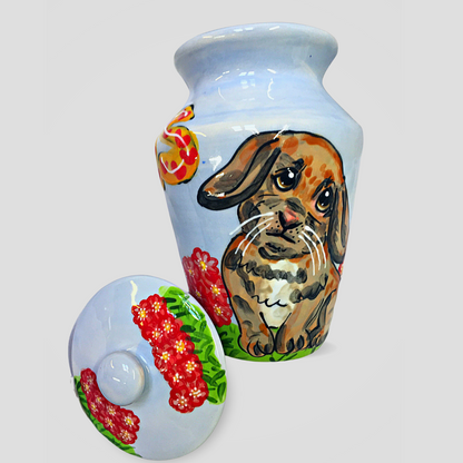 Custom Bunny Urn