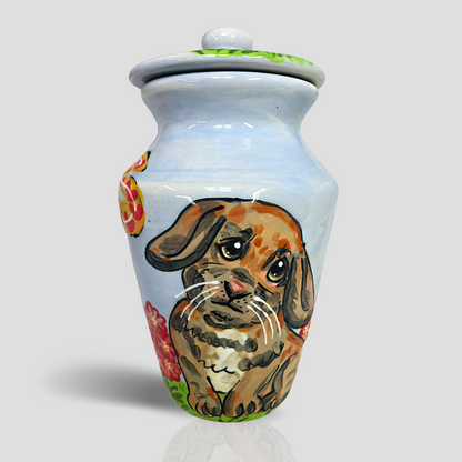 Custom Bunny Urn