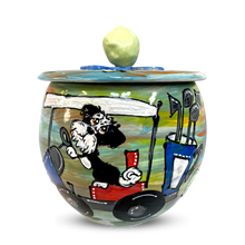 Custom Golf Dog Treat Jar
