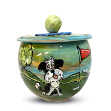Custom Golf Dog Treat Jar