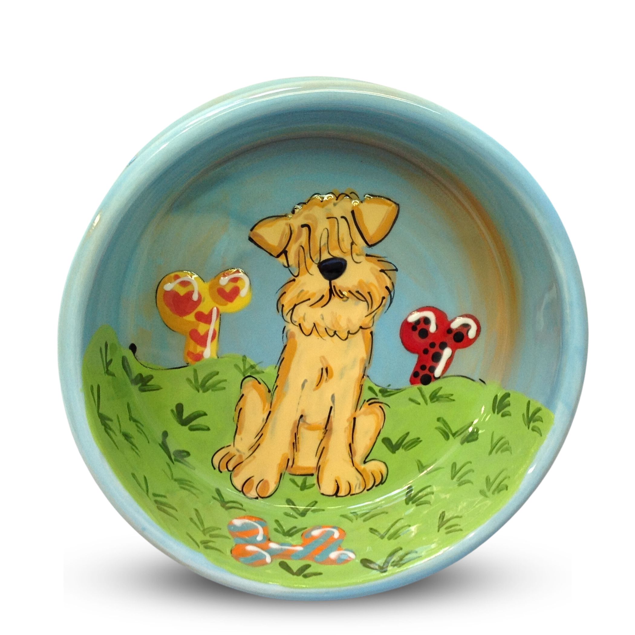 Wheaten Terrier Bowl