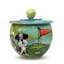 Custom Golf Dog Treat Jar