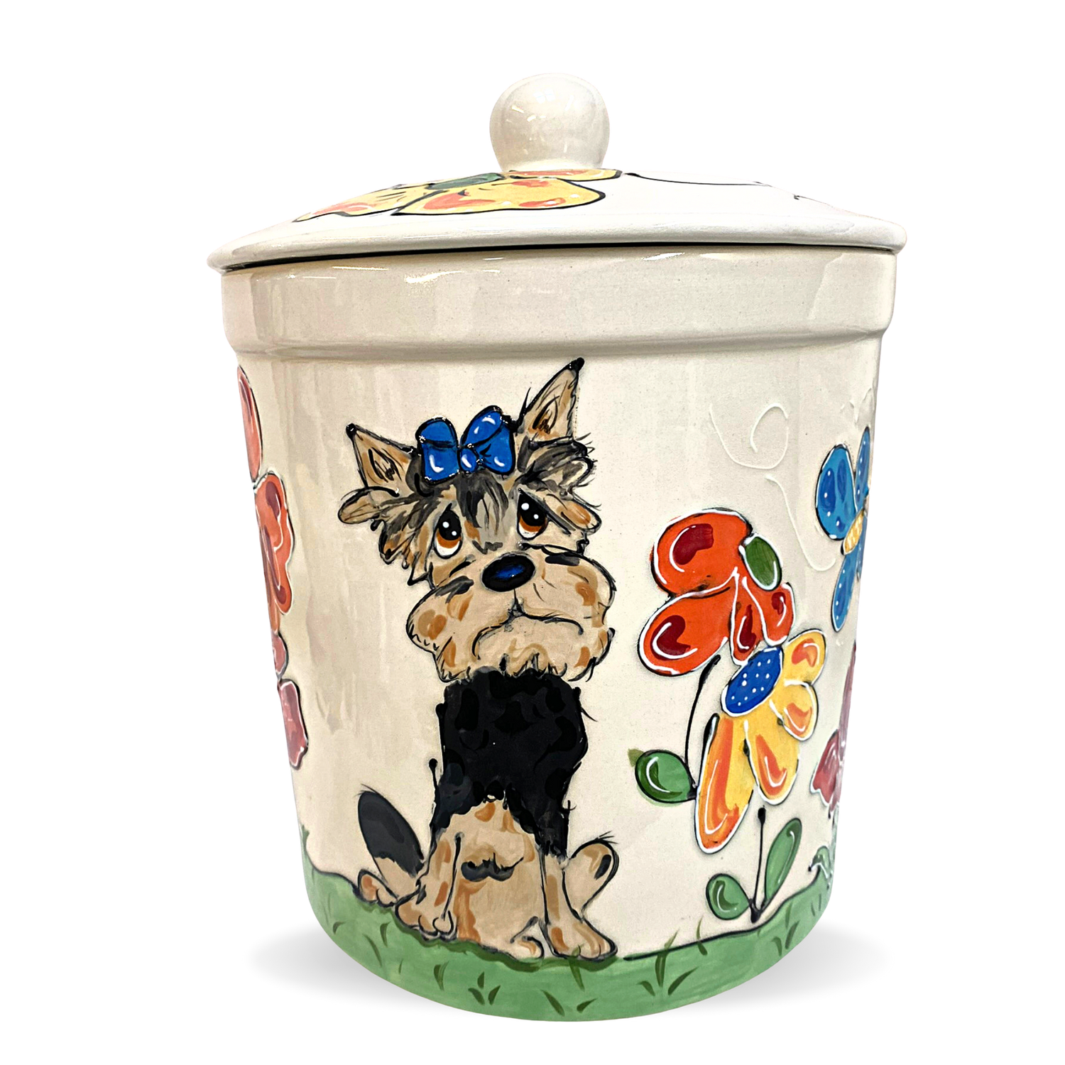 Yorkie Treat Jar