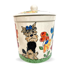 Yorkie Treat Jar