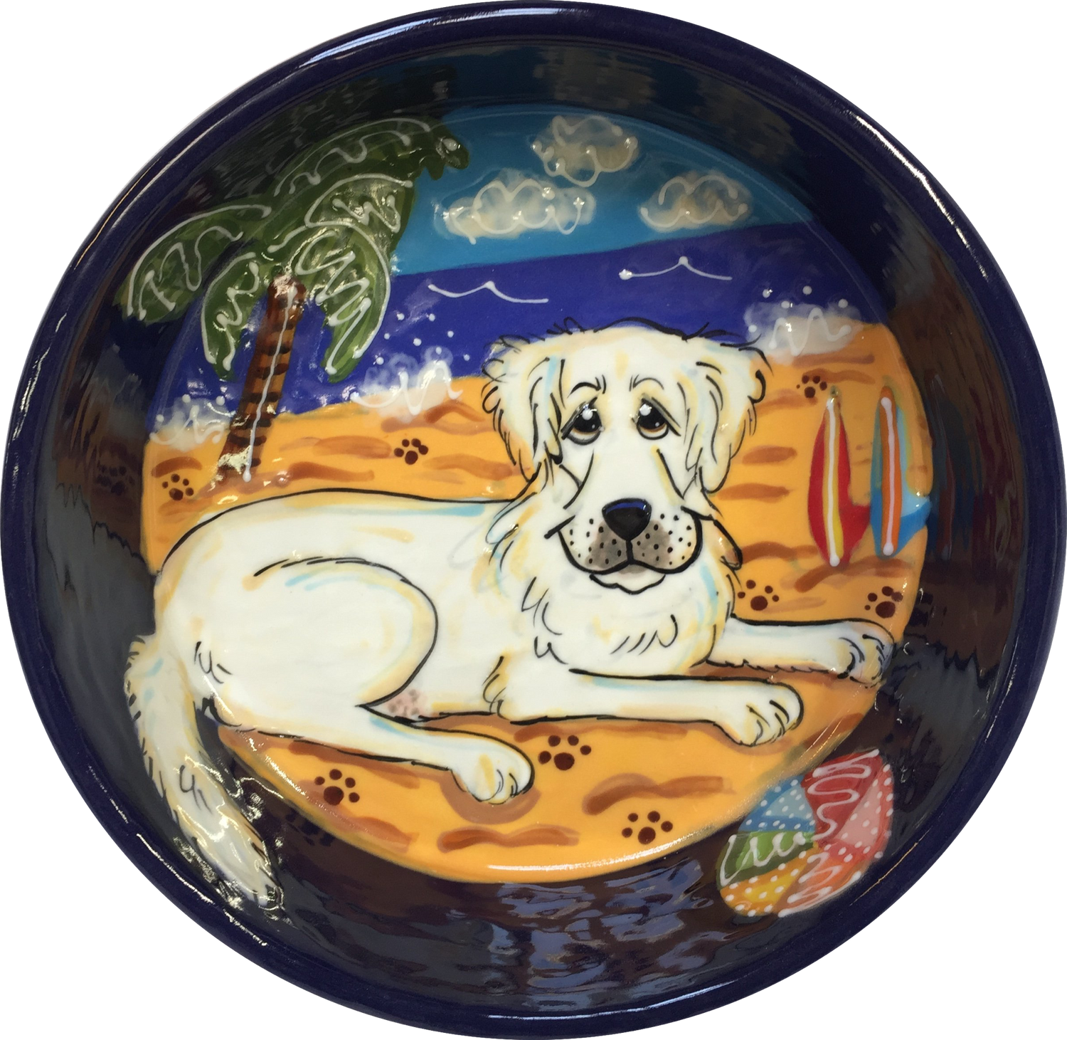 WHITE Labrador retriever GIFT