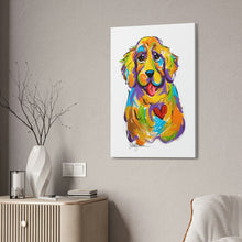 Golden Retriever on Canvas by Debby Carman