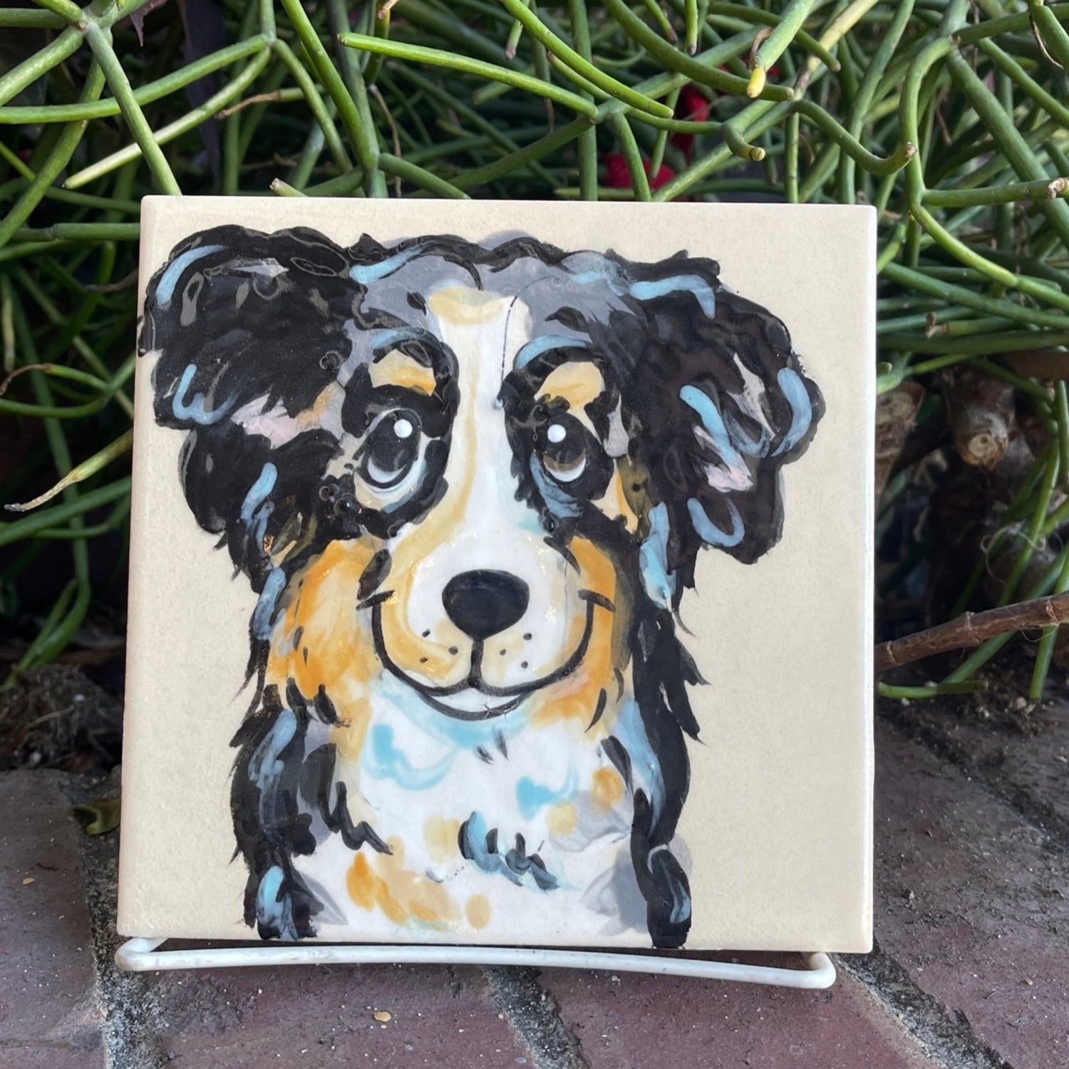 Australian Shepherd Tile