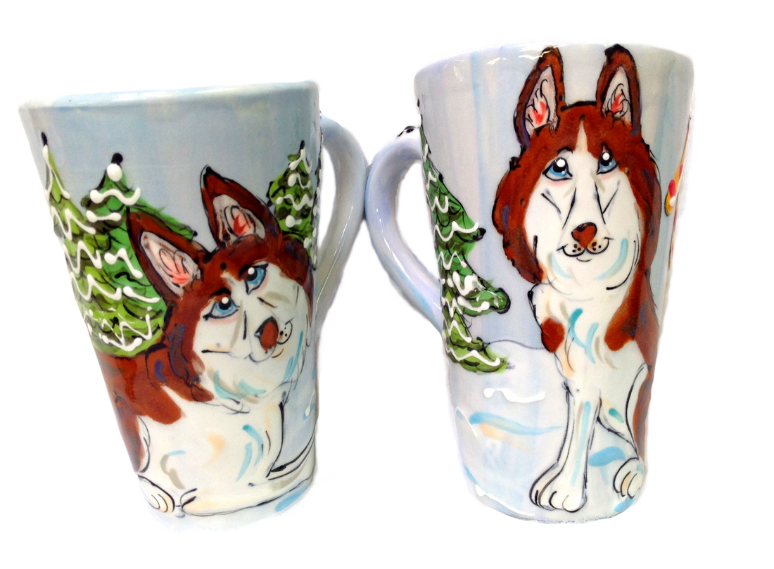 Husky Coffee Mug