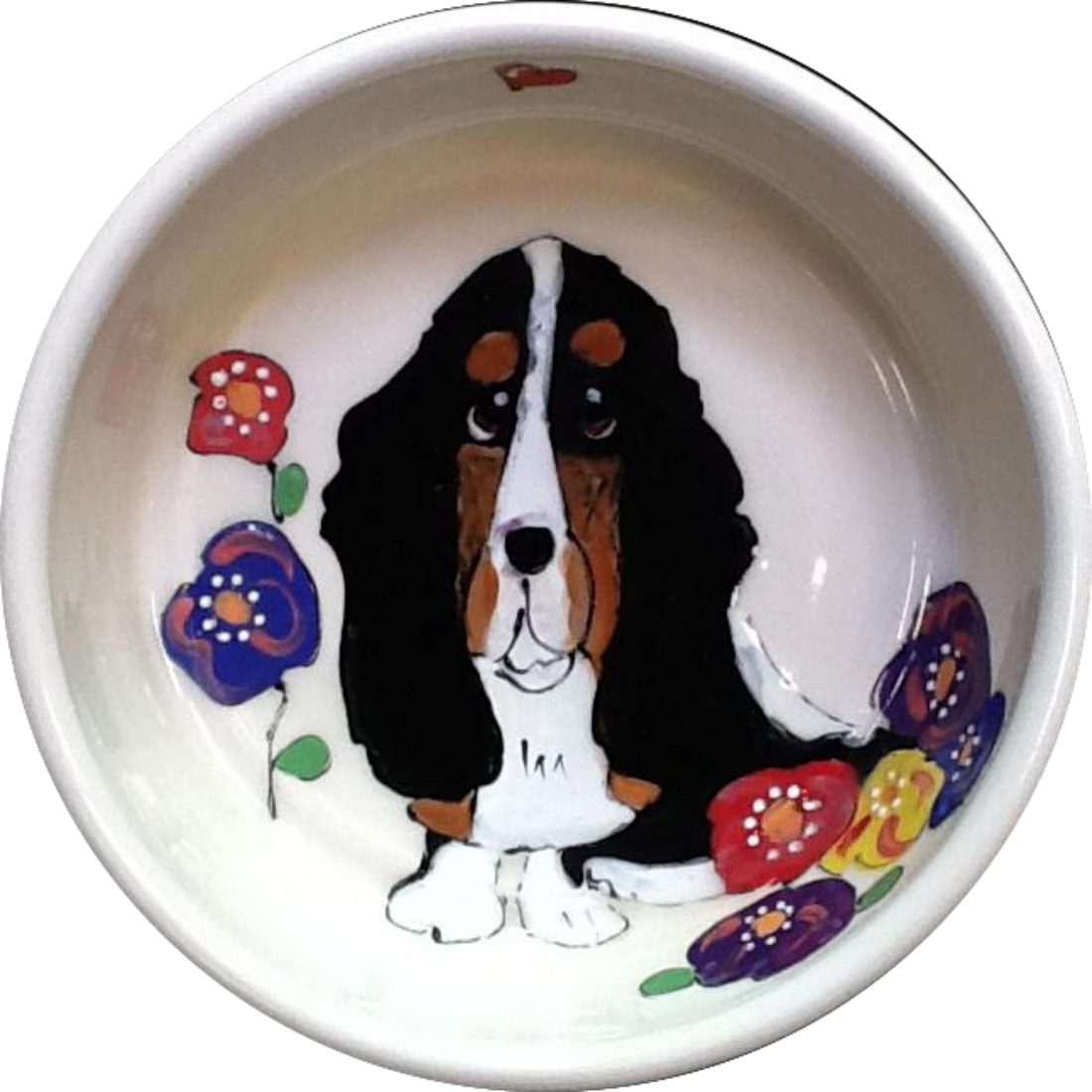 Basset Hound Dog Bowl