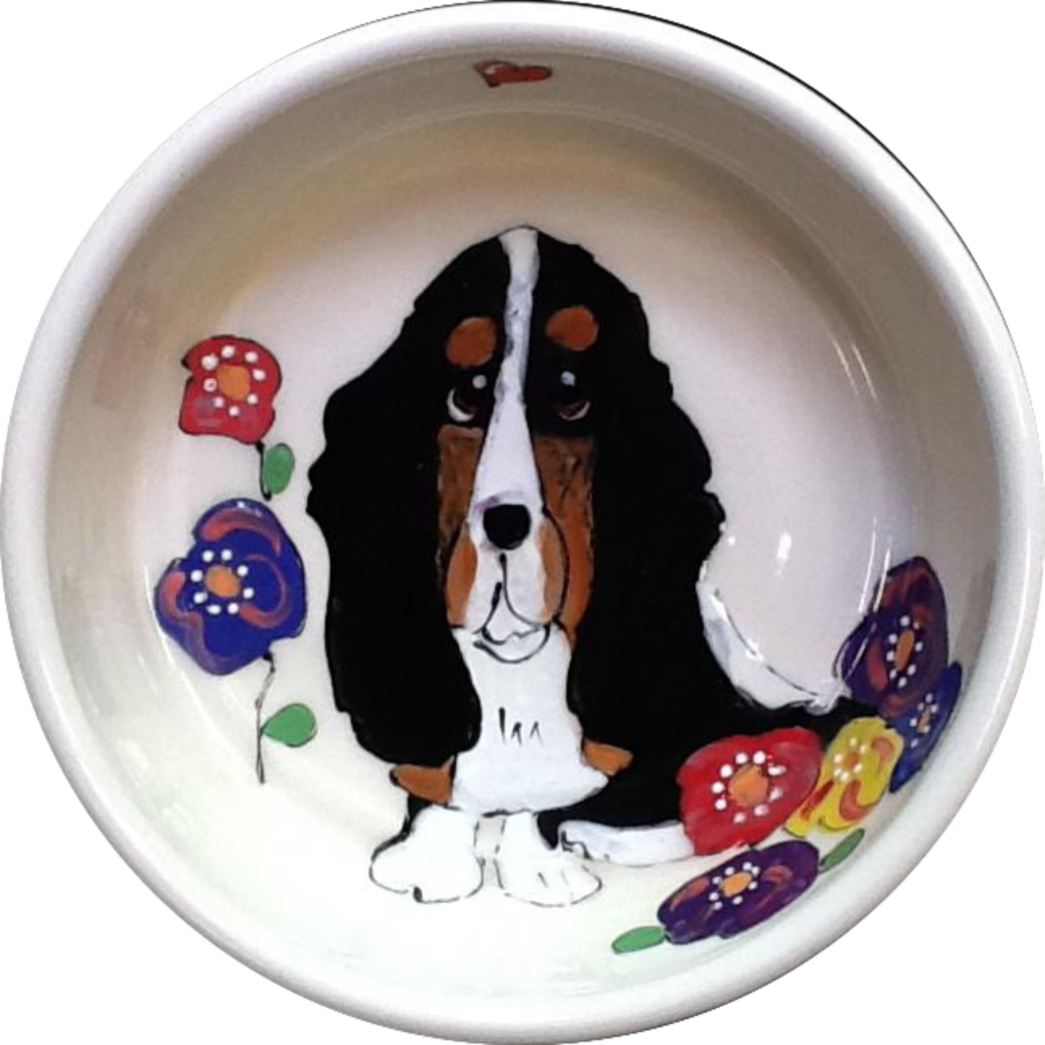 Basset Hound Dog Bowl