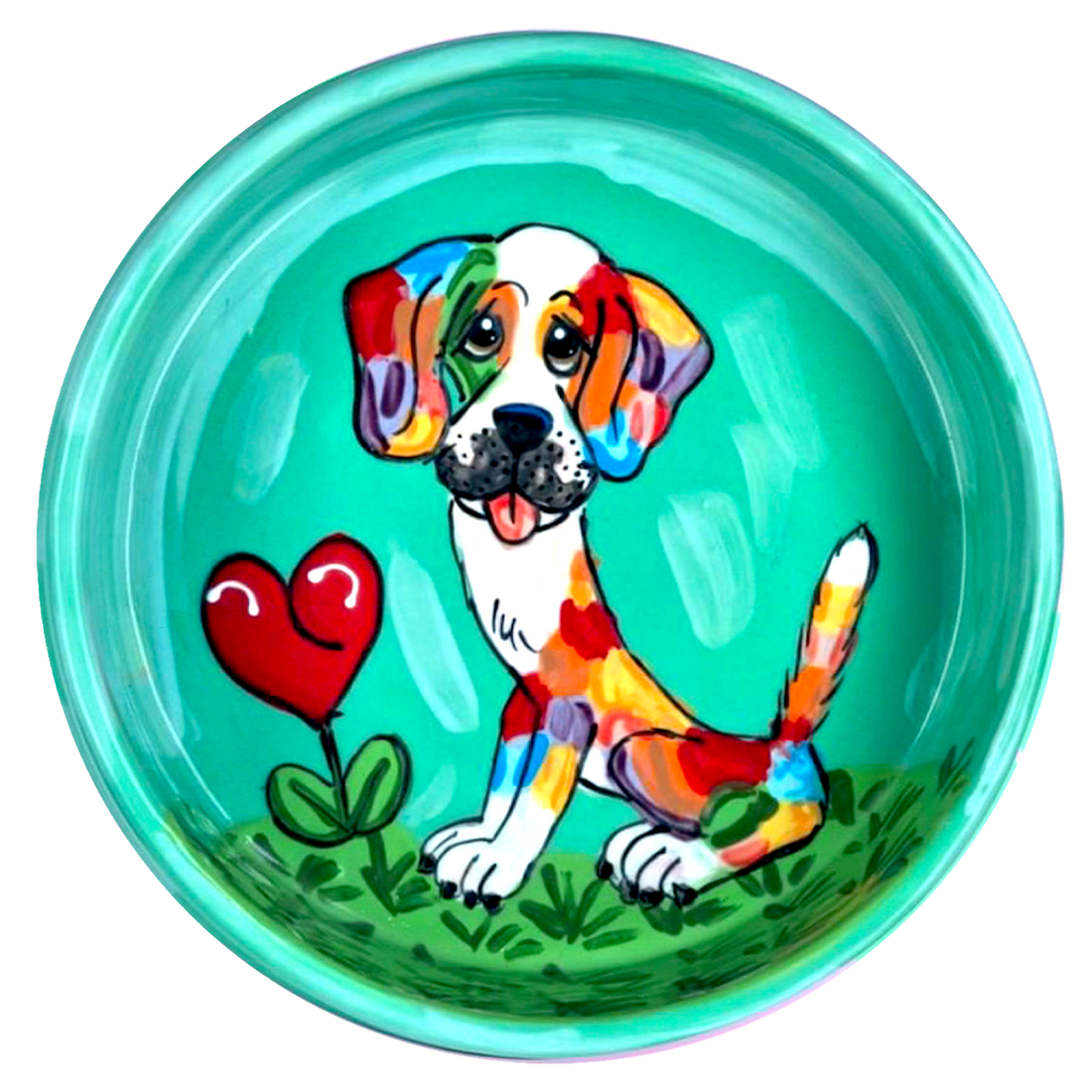 Beagle Wonders Rainbow Palz™ Bowl