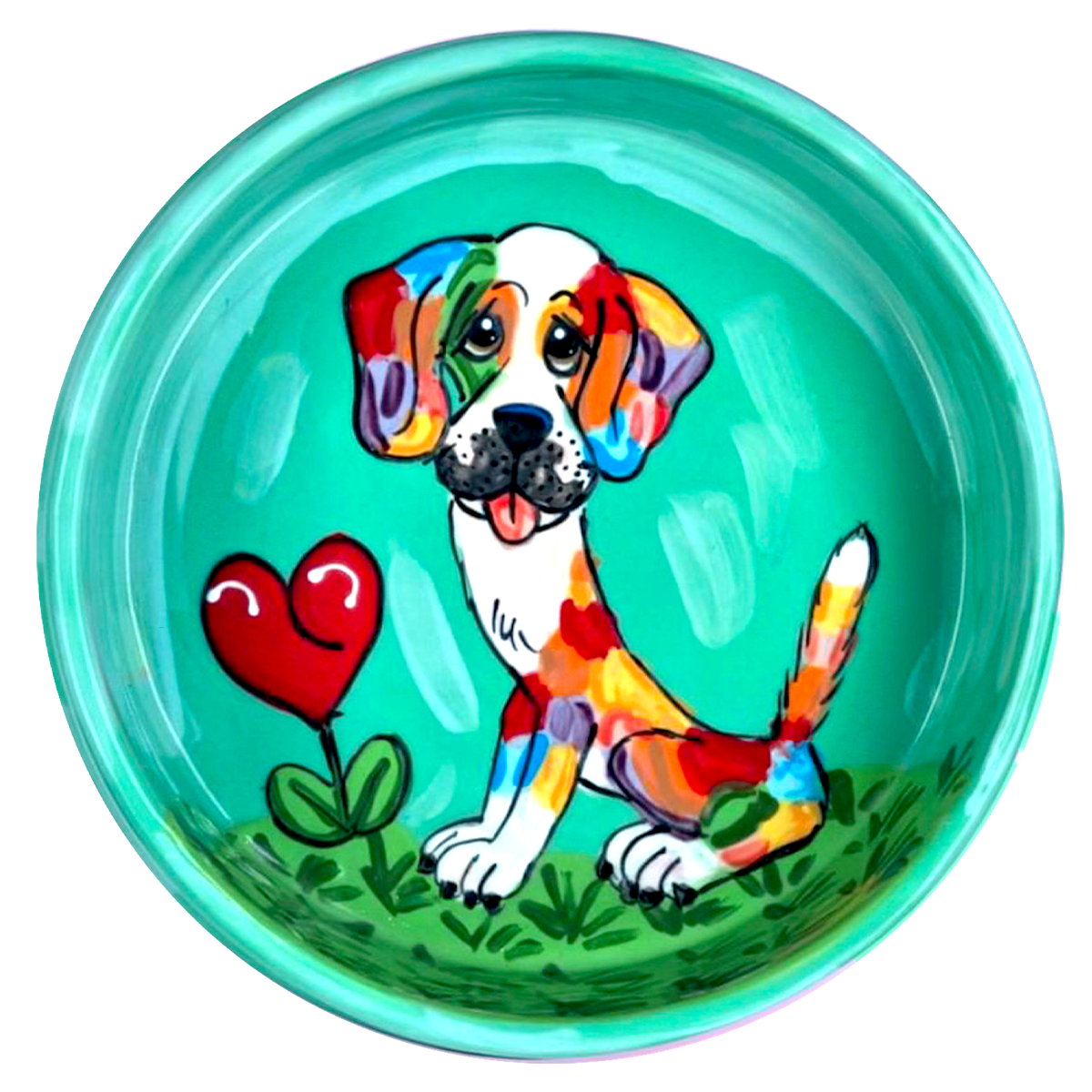 Beagle Wonders Rainbow Palz™ Bowl