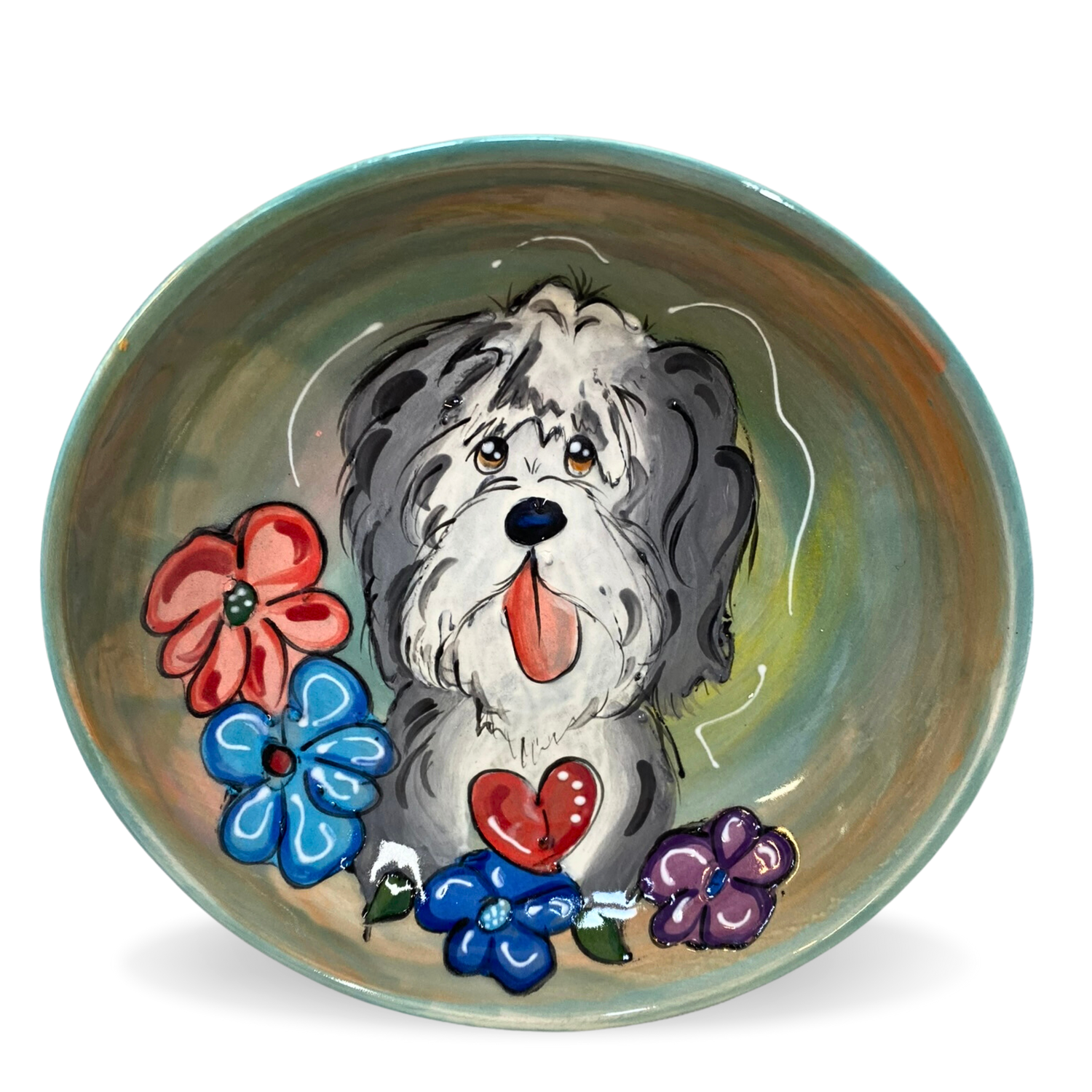 Bearded Collie Bowl