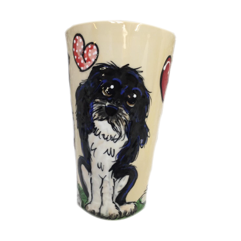 Doodle Love Dog Latte Mug