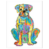 icanvas wall decor rainbow pet art by debby carman