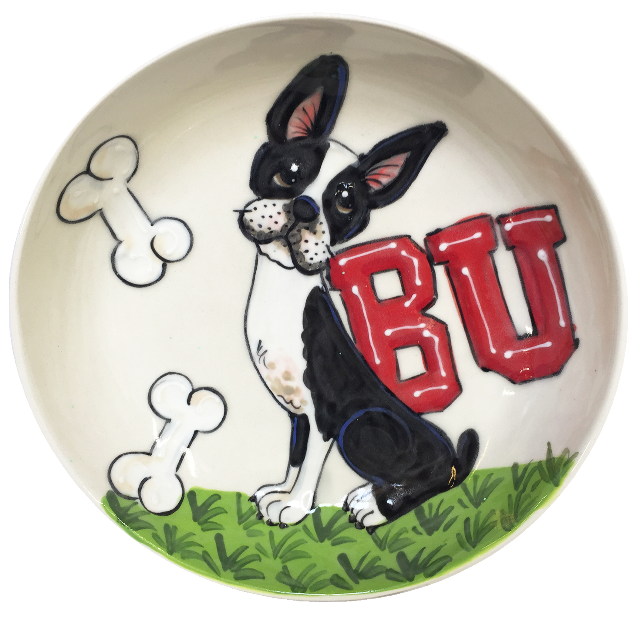 Boston University Personalized Ceramic Bowl